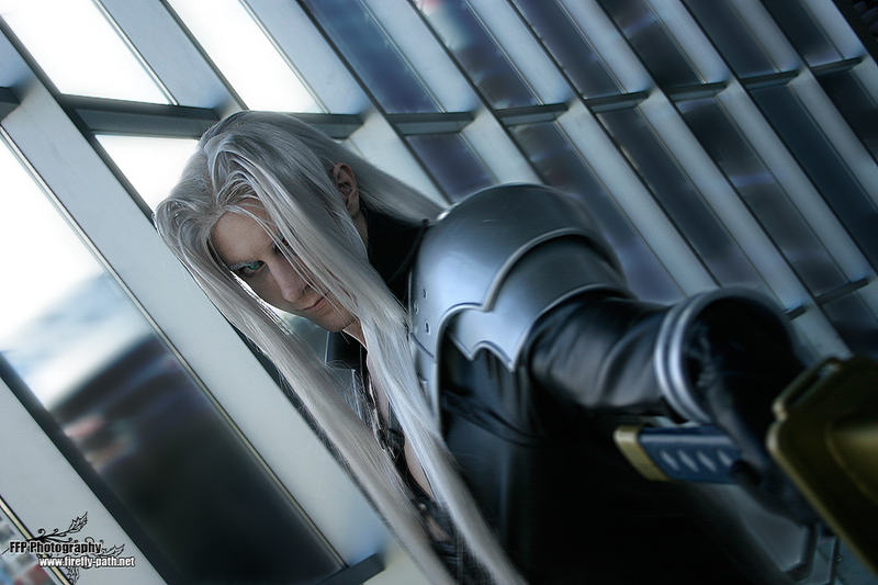Illustration for article titled On Your Knees, I Want You To Beg for this Sephiroth Cosplay